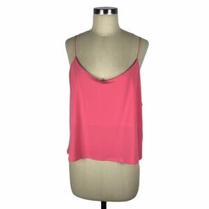 LEITH Pink Lemonade Tank Top Summer‎ 3X Sexy Cami NWTO Vibrant Colorful Preppy